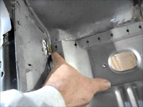 1970 Mustang right side floor pan video 3