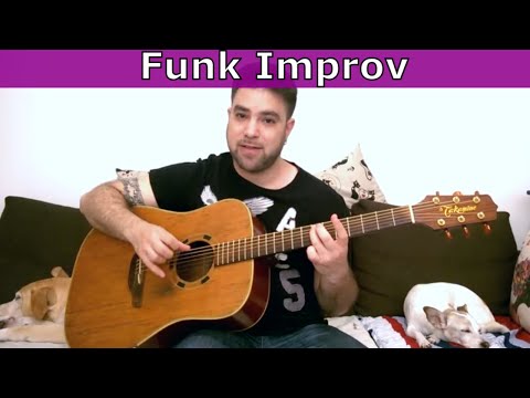 Fingerstyle Funk Improvisation - Guitar Lesson Tutorial