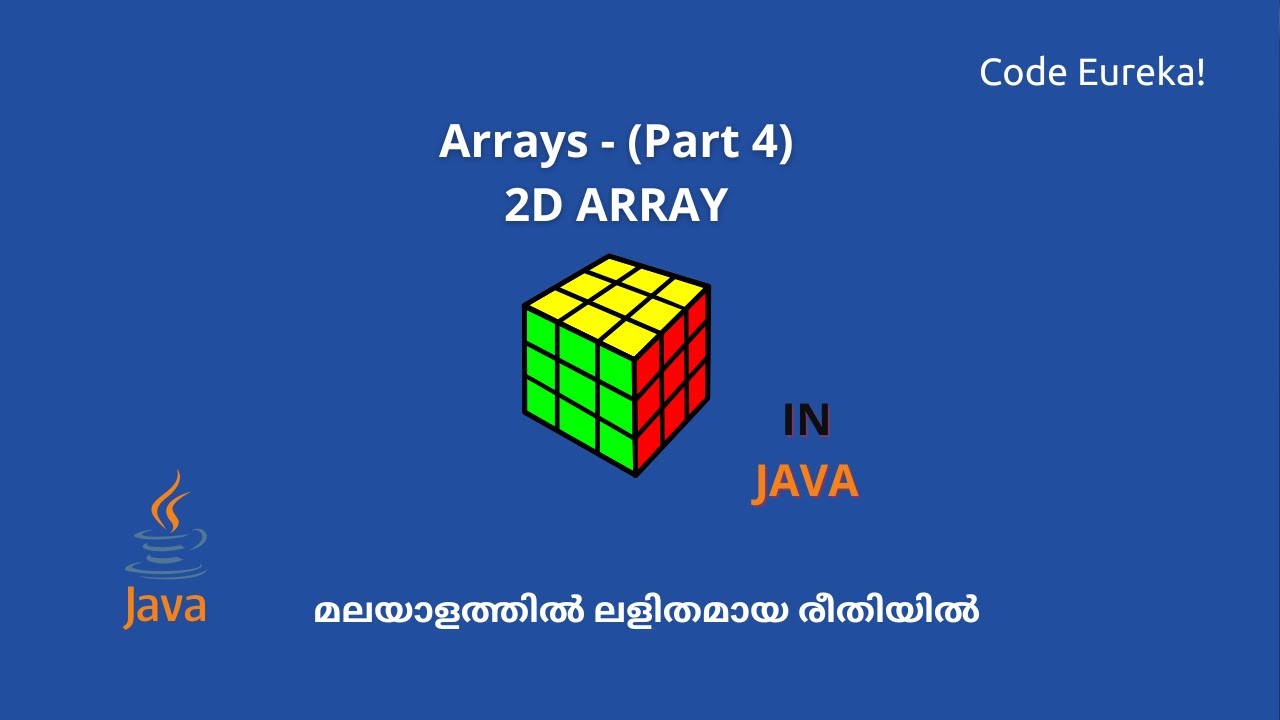 Arrays - Two dimensional array | 2D Arrays-  Part 2 | Multidimensional array | Code eureka