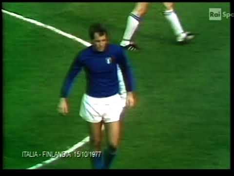 1977 10 15 Italy v Finland