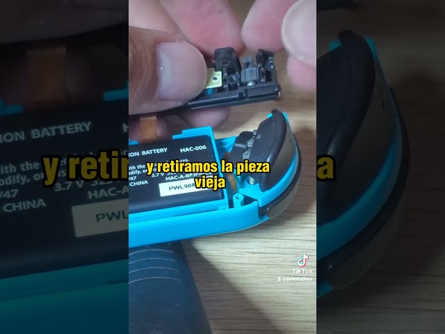 Vídeo relacionado con Hsthe Sea 1 par de Deslizadores de Mango Izquierdo y Derecho para Piezas de Repuesto de Nintendo Switch Nintendo Switch Right Joycon