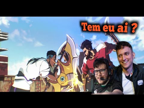 MICAO E JOCKSTER REAGINDO A BURN IT ALL DOWN - MUSICA DO MUNDIAL.