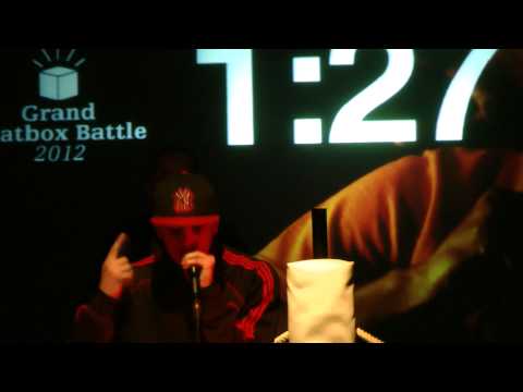 Grand Beatbox Battle 2012 - Eliminations - Denis The Menace