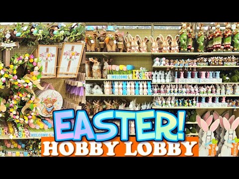 Hobby Lobby Easter Walkthrough 🌸🐰 2026 Shop With Me