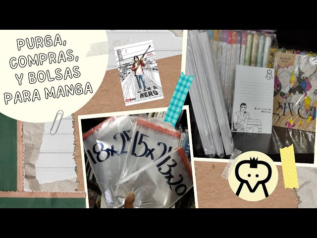 Vídeo relacionado con 100 sobres de polipropileno para cómics formato manga especial 14 x 18,5 + 4,5 Real Bags