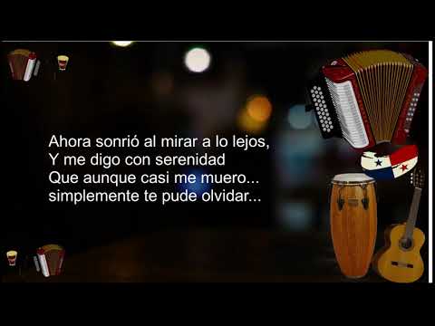 Letra de Nenito Varga simplemente te olvide