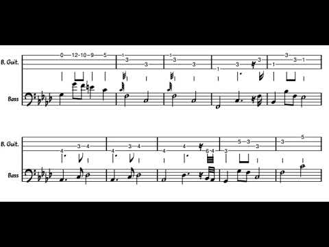 Lullaby- Frank Morgan, George Cables (Bass Score and Tabs)