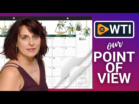 Desk Calendar - WTI product video review