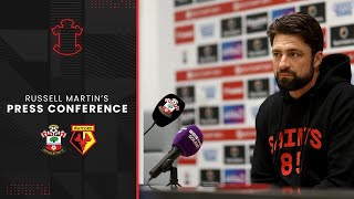 PRESS CONFERENCE: Martin on Watford | Championship