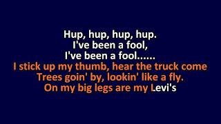 Waylon Jennings - I&#39;ve Been A Long Time Leaving - Karaoke Instrumental Lyrics