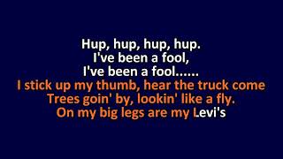 Waylon Jennings - I&#39;ve Been A Long Time Leaving - Karaoke Instrumental Lyrics