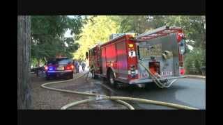 preview picture of video '9/17/12 - Portland Or - House Fire 3316 SE 131st Ave'