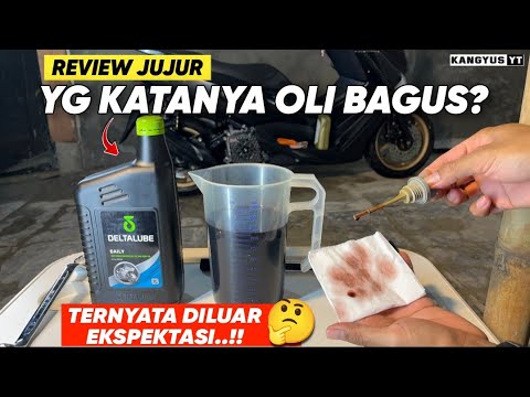 Honest Review of Using DELTALUBE DAILY 10W-40 Oil on Nmax Motorcycle