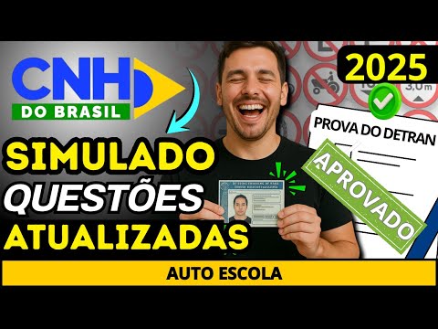 20 questions that are causing students to fail, DETRAN 2025 practice test.