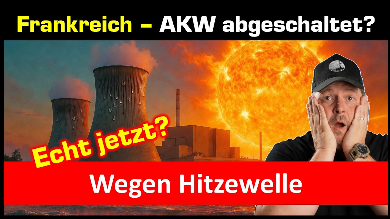 Frankreich - Alle AKW vom Netz? Wirklich? - Hitzewelle und Abschaltungen