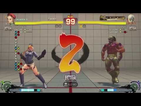 YOH Shikibi (Cammy) vs Zeny53 (El Fuerte) - USF4 *60fps/1080p*