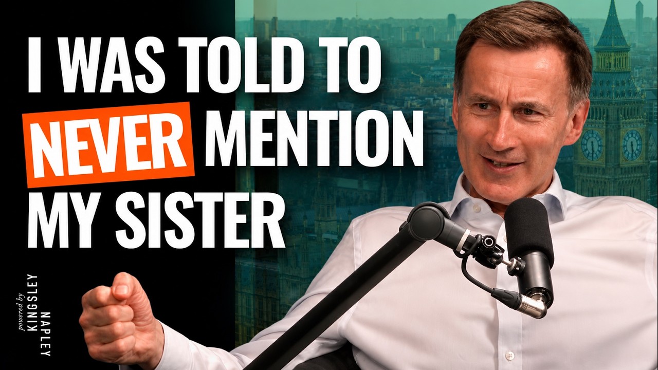How Jeremy Hunt navigated Britain's economic crisis following Liz Truss's disastrous mini-budget, why he believes frontline politics has become poisonous, and what personal grief taught him about handling pressure and keeping perspective.