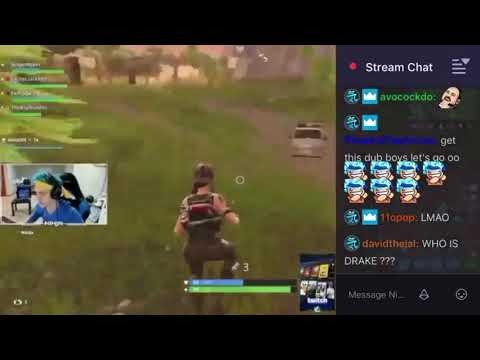 Ninja, Drake, Travis Scott, and Juju play Squads (Victory Royale)