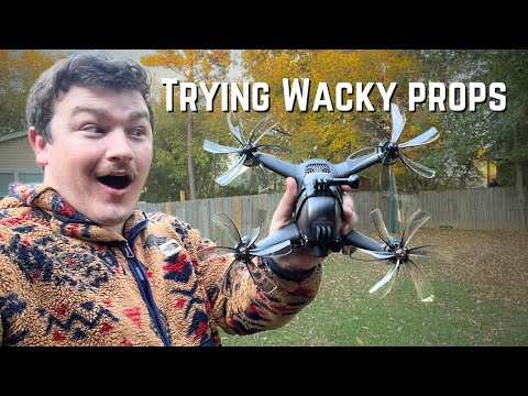 I finally got prop adapters for my DJI FPV drone