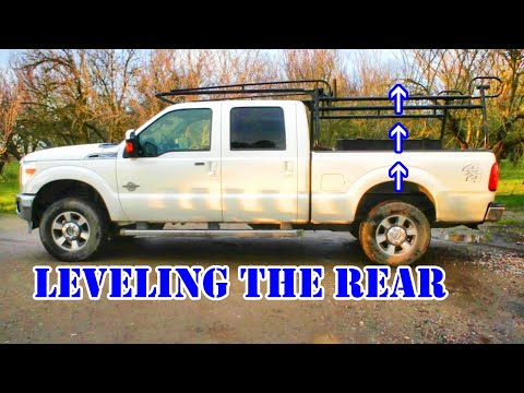 Leveling the REAR. 2011-2016 SUPER DUTY 6.7L Diesel