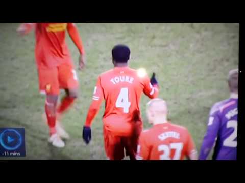 Simon Mignolet Punches Aly Cissokho LFC v FFC