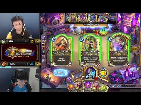 Staz vs Flurry - Group B Initial - Hearthstone Grandmasters Asia-Pacific 2020 Season 1 - Week 2