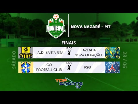 FINAIS - CAMPEONATO MUNICIPAL DE FUTEBOL DE CAMPO DE NOVA NAZARÉ - MT - 28/06/2025