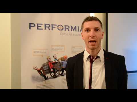 Vajda Péter a Performia Vezetői Klubról