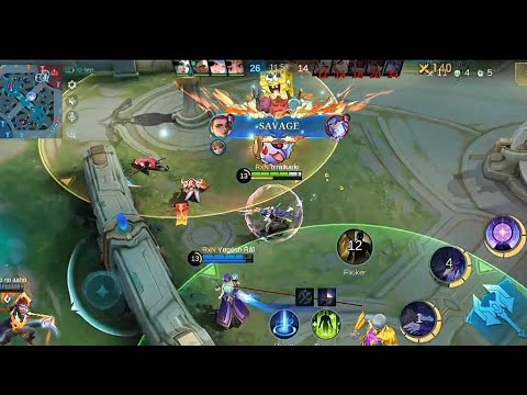 Late Game Monster Lesley 💥 SAVAGE | MLBB