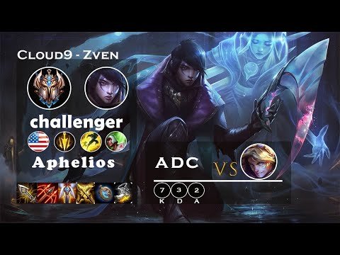 Aphelios Adc  vs Ezreal  Game Play