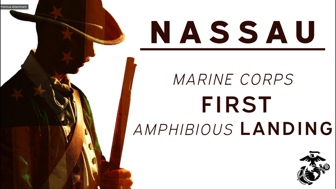 The Marines First Amphibious Landing - 1776