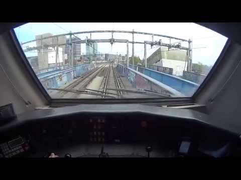 Real Train Driver's View VIRM Amsterdam - Almere - Lelystad 2015