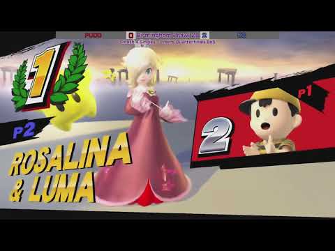Bham Brawl 20 - Smash 4 Singles - Pudd (Ness) vs C2 (Rosalina & Luma)