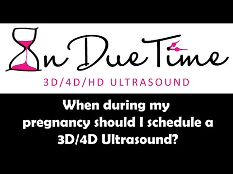 YouTube video about: When is the best time to get a 3d ultrasound?