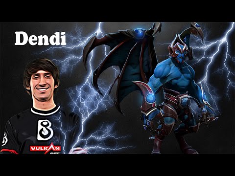 Dendi - Night Stalker Midlane with N0tail Enigma | Dota 2 7.27d Gameplay