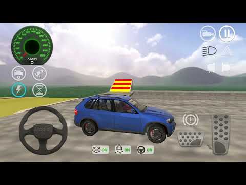 Car Simulator 2020 - Blue Suv 4x4 Driving City Stunts Mode - Android Gameplay Walkthrough