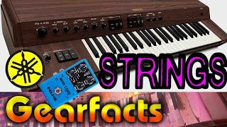 Video thumbnail for Yamaha SS30 STRINGS synth, with added NUX Modcore pedal by Gearfacts