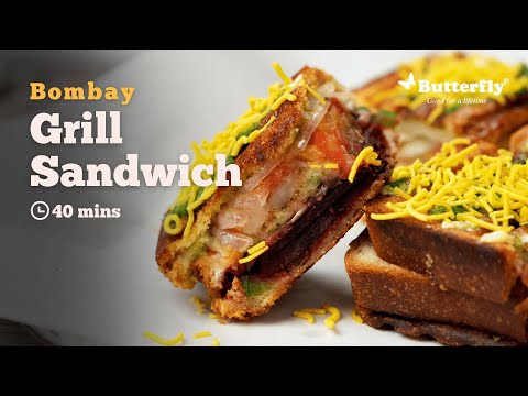 Bombay Grill Sandwich | Vegetable Grilled Sandwich | Mumbai Special | Snack Recipes | Cookd