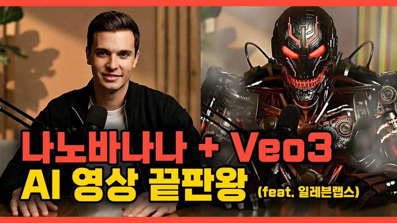 해외에서 난리난 나노바나나+Veo3로 만드는 고퀄리티 AI 영상 제작법