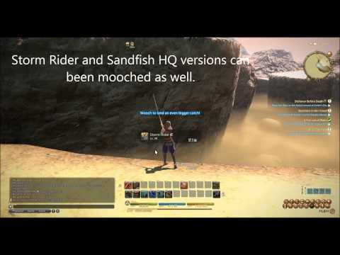 FFXIV ARR Fishing Level 35-41