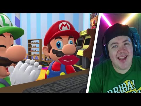 SMG4: Mario Reagiert auf Bootleg Spielzeuge ft. Luigi | REAKTION