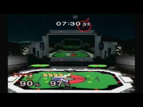 Falcomist(Red Marth) vs Bob$(Blue Marth/Fox)1 & 2