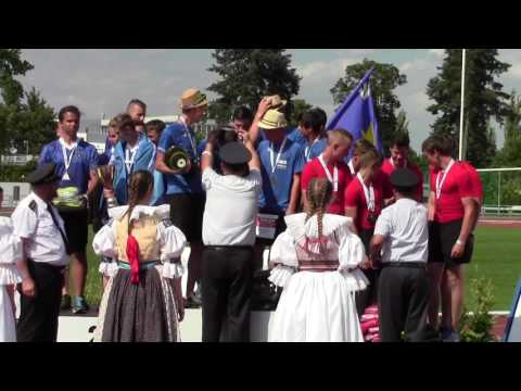 MČR dorostu Zlín 4-5.7.2017 Vyhlášení PÚ dorostenců