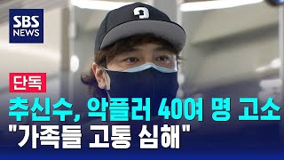 [단독] 추신수, 악플러 40여 명 고소..가족들 고통 심해 / SBS