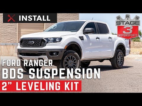 2019-2020 Ranger 4WD BDS 2" Leveling Kit w/ Shocks Install