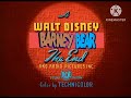 Barney Bear The Univited Pest 1943 RKO Titles Outro