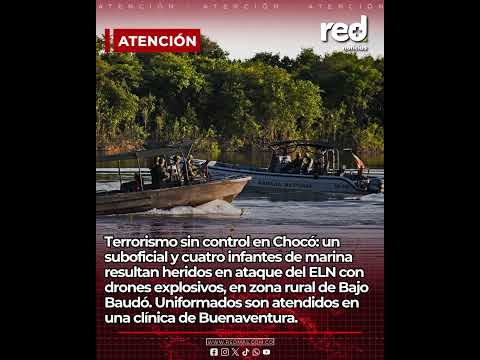 ELN ataca a uniformados de la Armada Nacional en zona rural del Bajo Baudó, Chocó