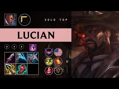 Lucian Top vs Ryze - NA Master Patch 26.01
