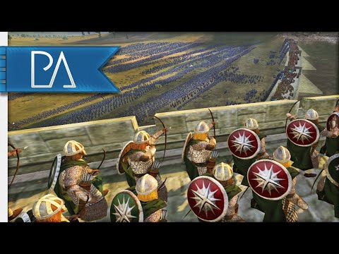 SIEGE OF HELM'S DEEP - 10,000 Uruk-hai March to War! - Lord of the Rings - Third Age Reforged