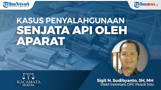 Tanggapan soal Kasus Penyalahgunaan Senjata Api oleh Aparat Kepolisian untuk Kepentingan Pribadi